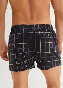 Volné žerzejové boxerky z bavlny (3 ks v balení), bonprix