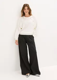 Svetr z jemné pleteniny ze splývavé viskózové směsi, bonprix