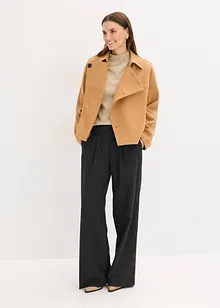 Bunda s vlněným vzhledem, bonprix