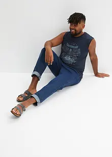 Tílko v sepraném vzhledu, z čisté organické bavlny, bonprix