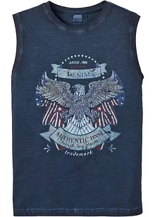 Tílko v sepraném vzhledu, z čisté organické bavlny, bonprix