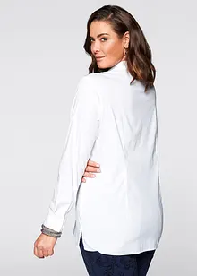 Dlouhá strečová halenka, bonprix