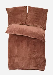 Povlečení Cashmere Touch s manšestrovým vzhledem, bonprix