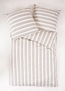 Souprava povlečení s proužky, z perkálu, bonprix