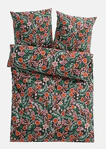 Souprava povlečení s květinovým designem, bonprix