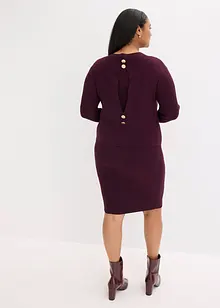 Pletené šaty s vestou (2dílná souprava), bonprix