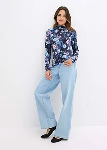 Triko s dlouhým rukávem, z měkké viskózové směsi, bonprix