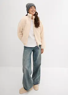 Plyšová flísová bunda, bonprix