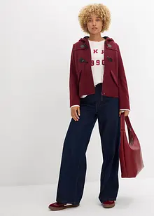 Duffle bunda, imitace vlny, bonprix