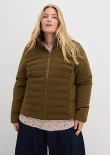 Prošívaná bunda, velmi lehká imitace prachového peří, bonprix