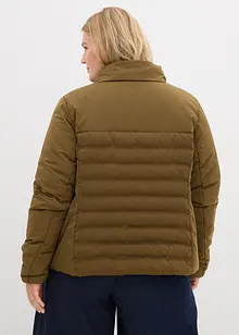 Prošívaná bunda, velmi lehká imitace prachového peří, bonprix