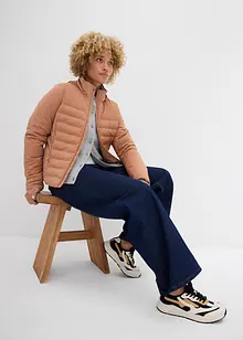 Prošívaná bunda, velmi lehká imitace prachového peří, bonprix