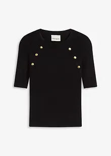 Svetr z jemné pleteniny ze splývavé viskózové směsi, bonprix