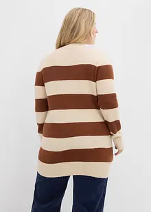 Dlouhý pletený svetr, bonprix