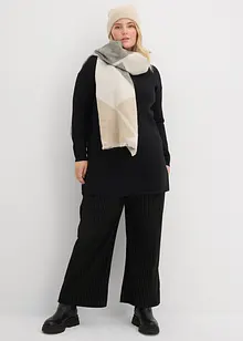 Dlouhý svetr s recyklovanou bavlnou, bonprix