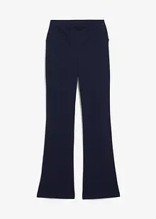 Kalhoty do zvonu, z organické bavlny se strečem, bonprix