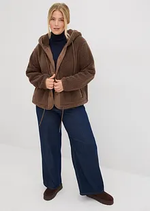 Bunda z plyšového flísu, bonprix
