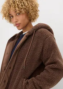 Bunda z plyšového flísu, bonprix