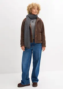 Bunda z plyšového flísu, bonprix