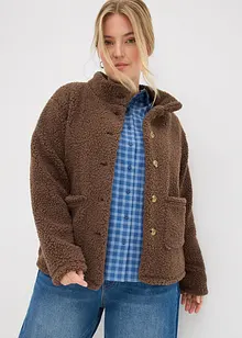 Bunda z plyšového flísu, bonprix