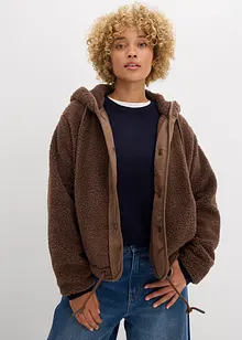 Bunda z plyšového flísu, bonprix