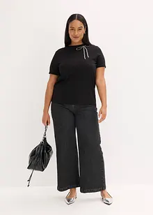 Triko se štrasovou aplikací, bonprix