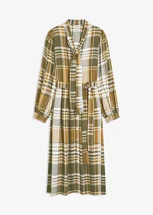 Midi šaty s vázačkou, bonprix