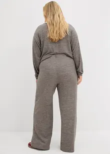 Palazzo kalhoty se vzhledem pleteniny, bonprix