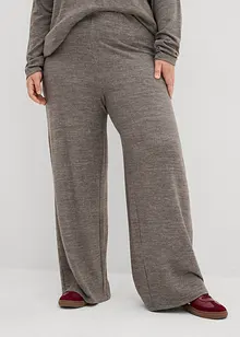 Palazzo kalhoty se vzhledem pleteniny, bonprix