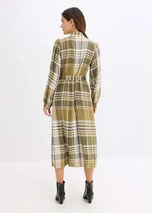 Midi šaty s vázačkou, bonprix