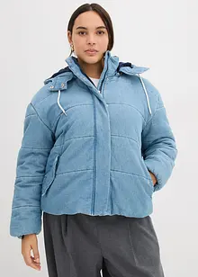 Prošívaná bunda z džínoviny, bonprix