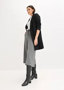 Svetr s polovičními rukávy, flitry a lesklou přízí, bonprix