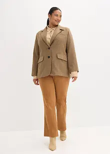 Blejzr se vzorem rybí kosti a s podílem vlny, bonprix