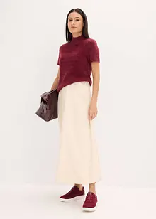 Maxi sukně se strukturou, bonprix