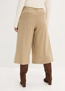 Kalhoty se vzorem rybí kosti a s vlněným vzhledem, bonprix