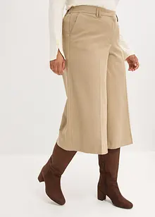 Kalhoty se vzorem rybí kosti a s vlněným vzhledem, bonprix