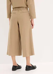 Kalhoty se vzorem rybí kosti a s vlněným vzhledem, bonprix