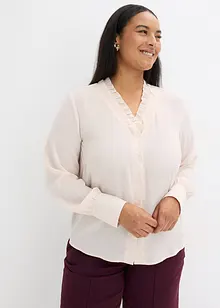 Šifónová halenka s rýšky, bonprix