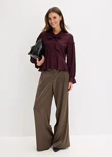 Tunikové tričko ze strukturovaného žerzeje, bonprix