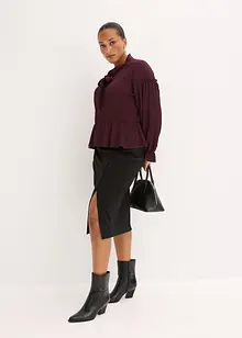 Tunikové tričko ze strukturovaného žerzeje, bonprix