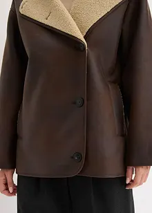 Bunda z umělé jehněčí kožešiny, bonprix