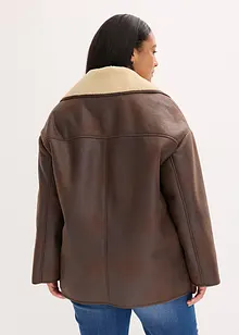 Bunda z umělé jehněčí kožešiny, bonprix