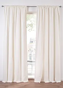 Závěs z organické bavlny, klasický a extra dlouhý (1 ks v balení), bonprix