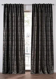 Žakárový závěs s grafickým vzorem (1 ks v balení), bonprix