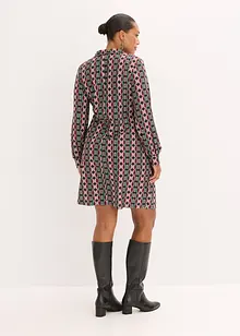 Zavinovací šaty ze strukturovaného žerzeje, bonprix