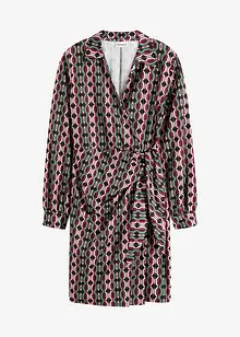 Zavinovací šaty ze strukturovaného žerzeje, bonprix