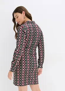 Zavinovací šaty ze strukturovaného žerzeje, bonprix