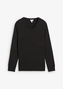 Svetr z jemné pleteniny s bavlnou, bonprix