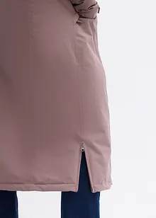 Nepromokavý outdoorový kabát s umělou kožešinou, bonprix