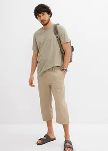 Tričko s drobným potiskem, z čisté organické bavlny, bonprix